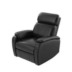 Power Recliner, Black electric sofa, two-button control, Living Room, Bedroom